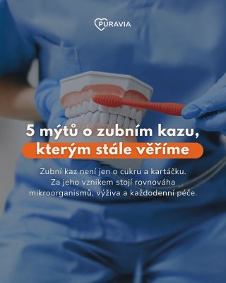 Věděli jste, že zubní kaz nevzniká jen z cukru, ale hlavně z nerovnováhy ústního mikrobiomu? Mnoho mýtů o zubech přetrvává...